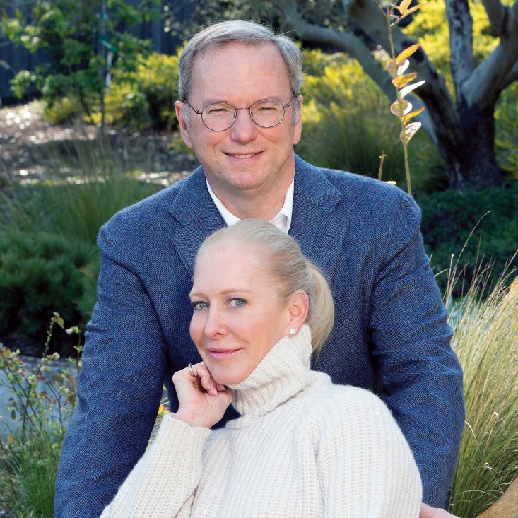 Schmidt Ocean Institute founders Eric and Wendy Schmidt.